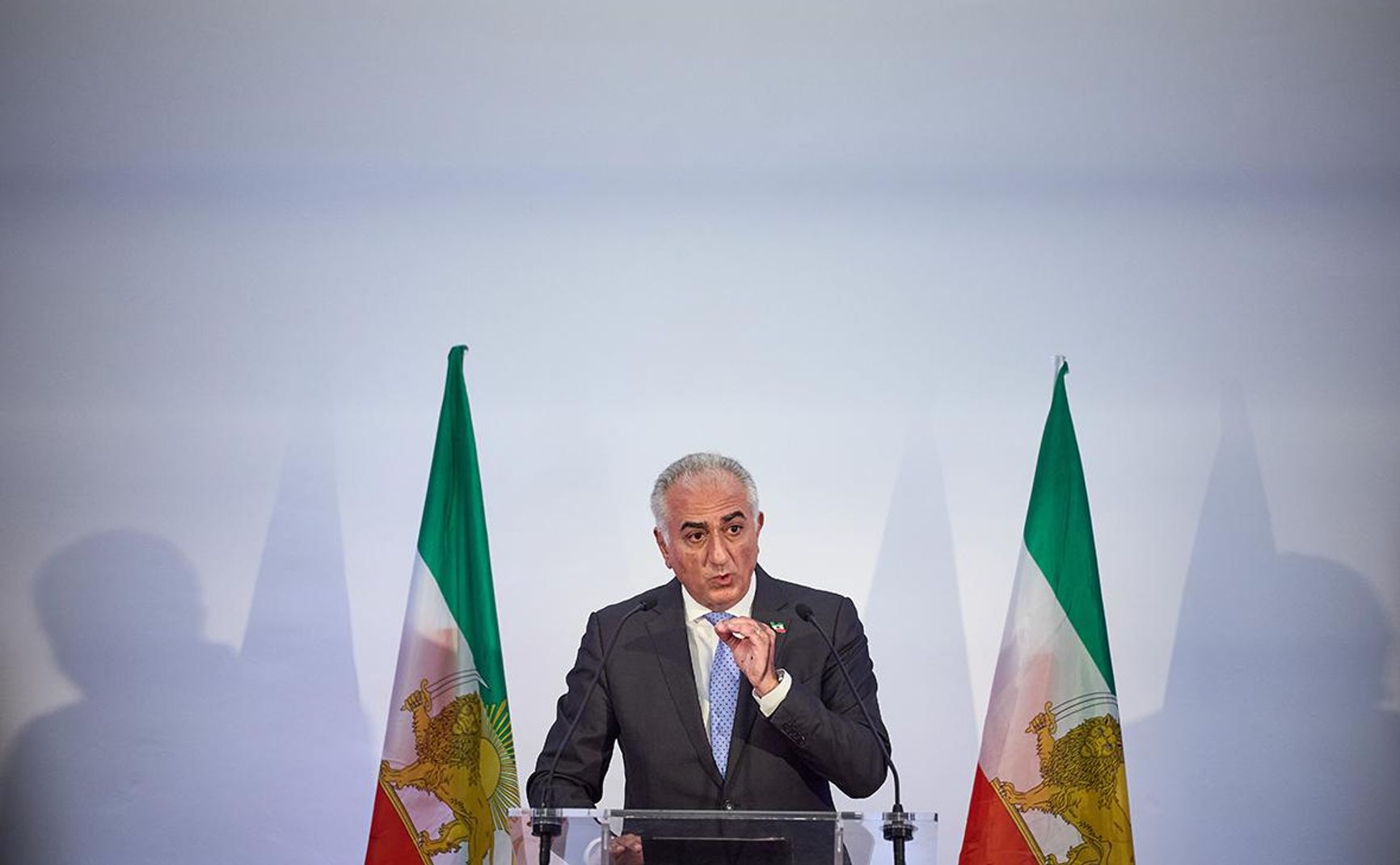 Наследник последнего шаха Ирана и лидер части протестующих Реза Пехлеви. Фото: Getty Images