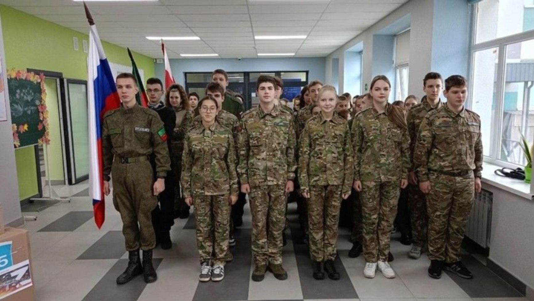 A school in Melitopol