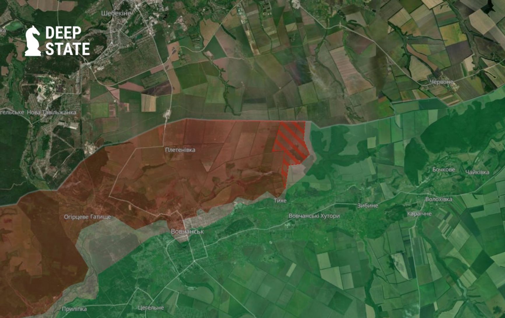 Ситуация в районе Волчанска по версии