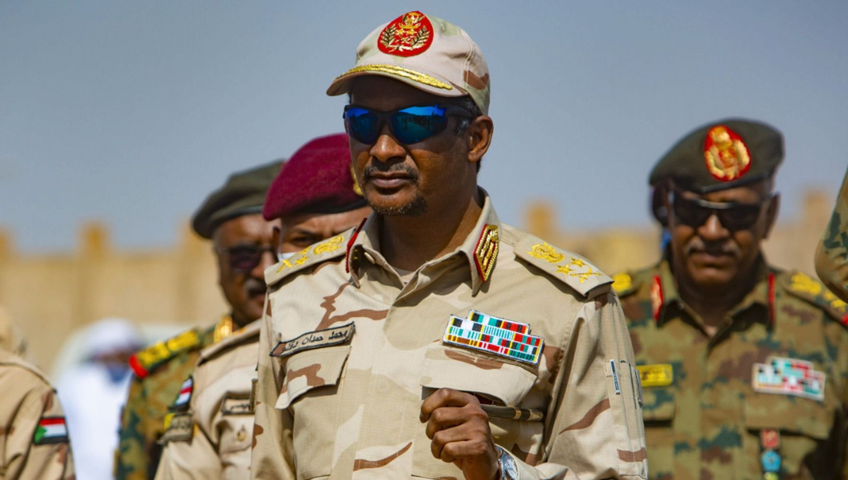 Mohamed Hamdan, head of the so-called Rapid Support Forces, which are massacring the non-Arab population of Darfur